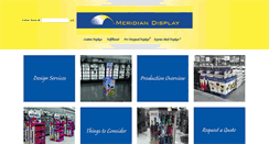 Desktop Screenshot of meridiandisplay.com